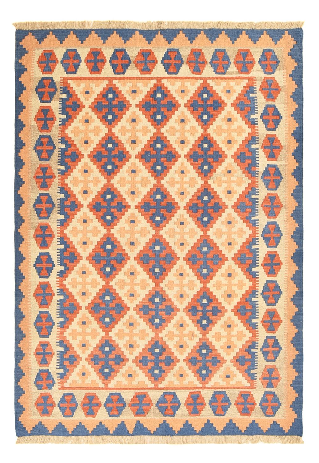 Tappeto Kelim - Orientale - 203 x 147 cm - multicolore