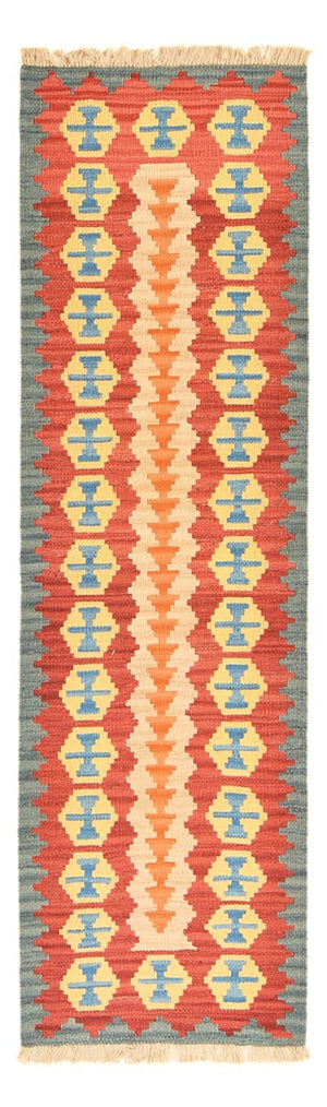Tappeto corsia Tappeto Kelim - Orientale - 201 x 58 cm - multicolore