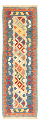 Tappeto corsia Tappeto Kelim - Orientale - 210 x 67 cm - multicolore