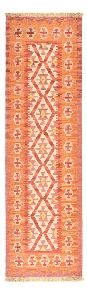 Tappeto corsia Tappeto Kelim - Orientale - 201 x 61 cm - multicolore