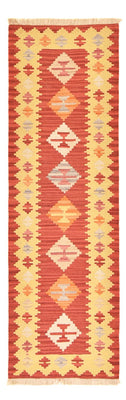 Tappeto corsia Tappeto Kelim - Orientale - 197 x 60 cm - multicolore