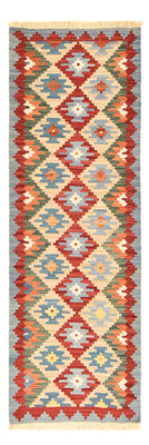 Tappeto corsia Tappeto Kelim - Orientale - 199 x 68 cm - multicolore