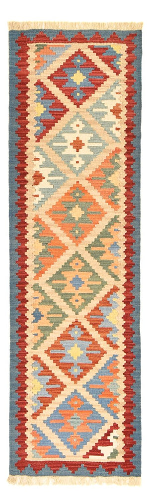 Tappeto corsia Tappeto Kelim - Orientale - 200 x 63 cm - multicolore