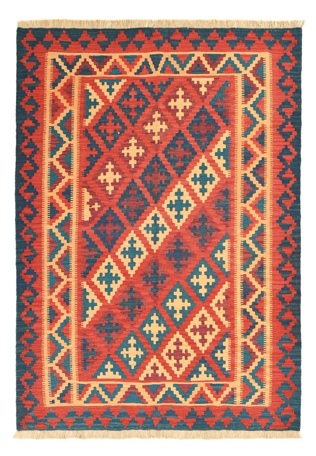 Tappeto Kelim - Orientale - 209 x 156 cm - multicolore