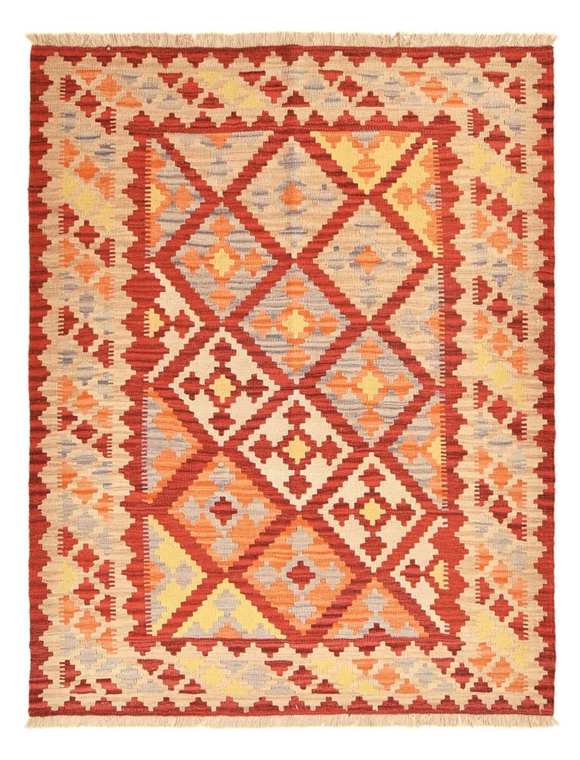 Tappeto Kelim - Orientale - 205 x 156 cm - multicolore