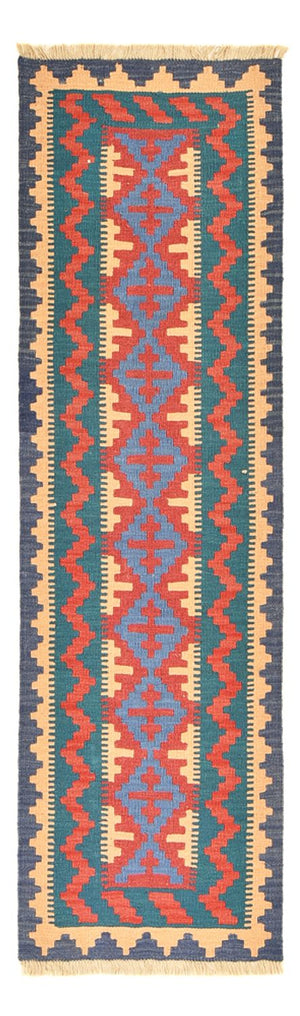 Tappeto corsia Tappeto Kelim - Orientale - 210 x 62 cm - multicolore