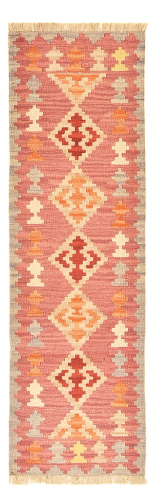 Tappeto corsia Tappeto Kelim - Orientale - 197 x 63 cm - multicolore