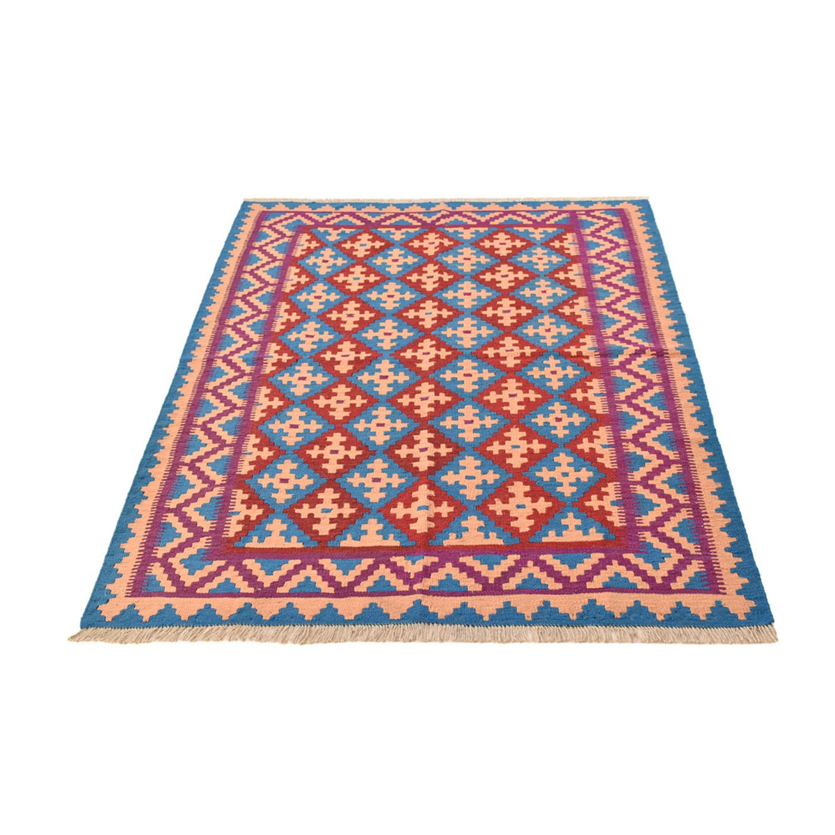 Tappeto Kelim - Orientale - 202 x 149 cm - multicolore