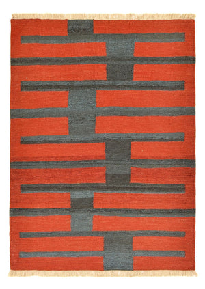 Tappeto Kelim - Tendenza - 162 x 108 cm - multicolore