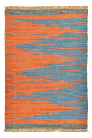 Tappeto Kelim - Tendenza - 150 x 103 cm - multicolore