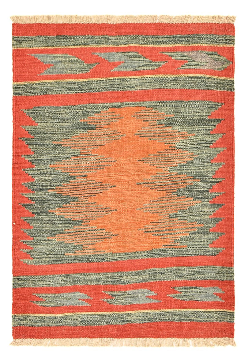 Tappeto Kelim - Tendenza - 141 x 101 cm - multicolore