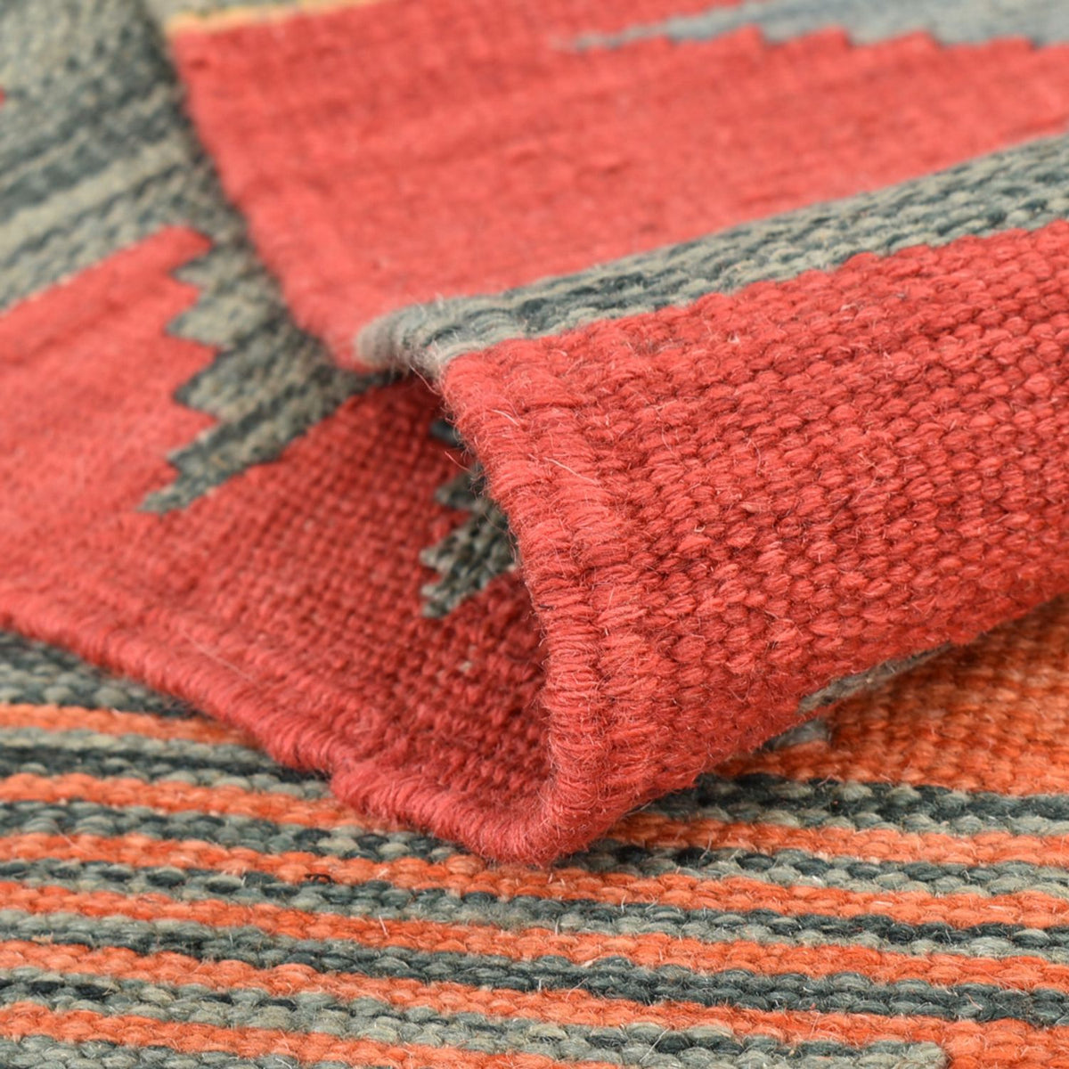 Tappeto Kelim - Tendenza - 141 x 101 cm - multicolore