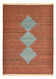 Kilim moderno Tappeto 158x116cm - Tappeto di lana