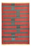 Tappeto Kelim - Tendenza - 148 x 104 cm - multicolore