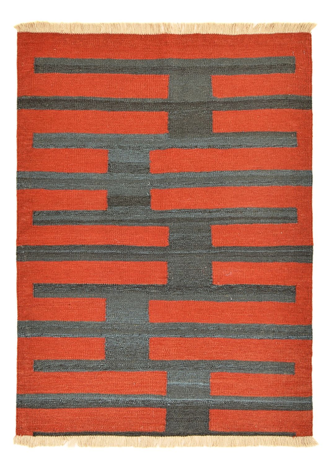 Tappeto Kelim - Tendenza - 144 x 107 cm - multicolore