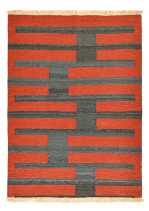Tappeto Kelim - Tendenza - 144 x 107 cm - multicolore