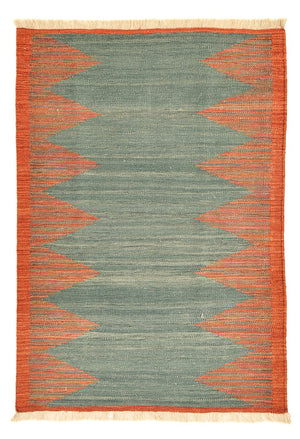 Tappeto Kelim - Tendenza - 148 x 106 cm - multicolore