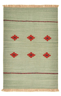 Tappeto Kelim - Tendenza - 119 x 80 cm - multicolore