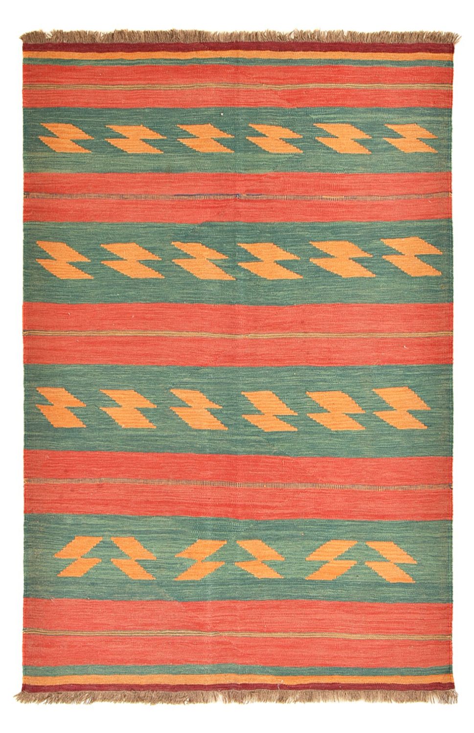 Tappeto Kelim - Tendenza - 212 x 146 cm - multicolore
