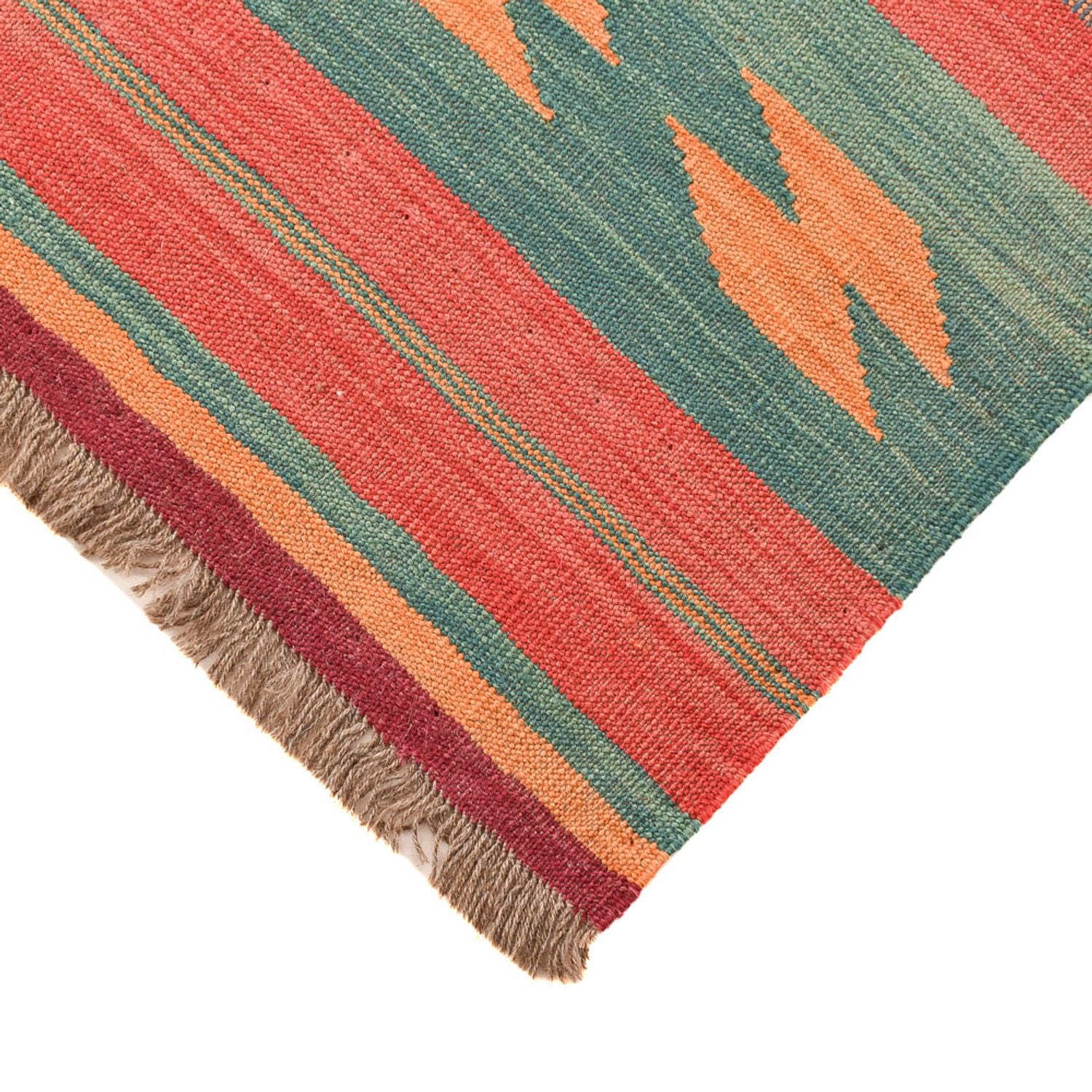 Tappeto Kelim - Tendenza - 212 x 146 cm - multicolore