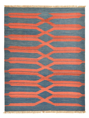 Tappeto Kelim - Tendenza - 204 x 159 cm - multicolore