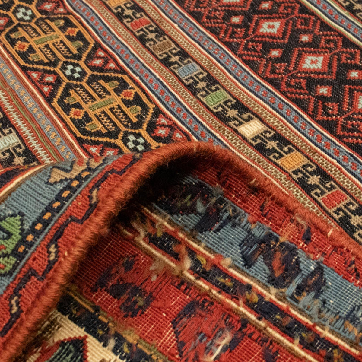 Afshar Sirjan Tappeto 194x304cm - Tappeto persiano