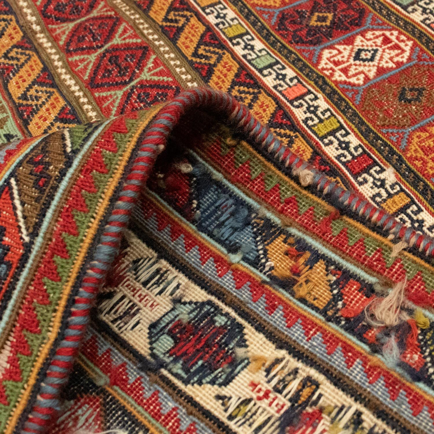 Afshar Sirjan Tappeto 297x197cm - Tappeto persiano