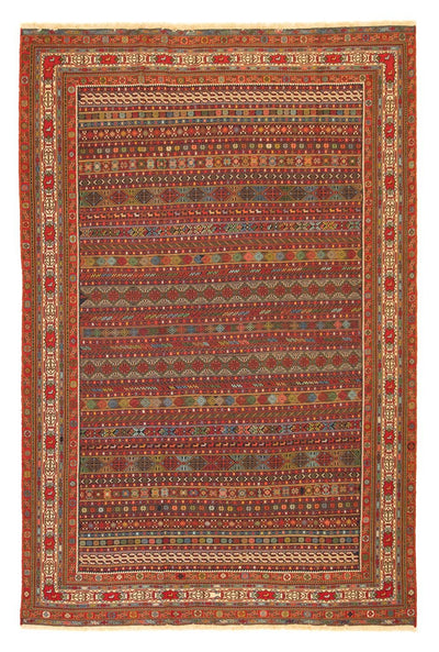 Afshar Sirjan Tappeto 191x286cm - Tappeto persiano