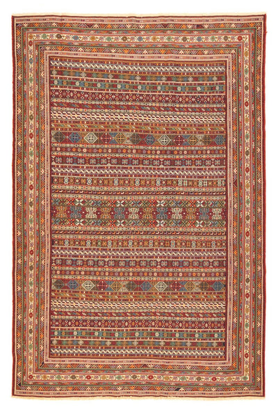 Afshar Sirjan Tappeto 199x302cm - Tappeto persiano