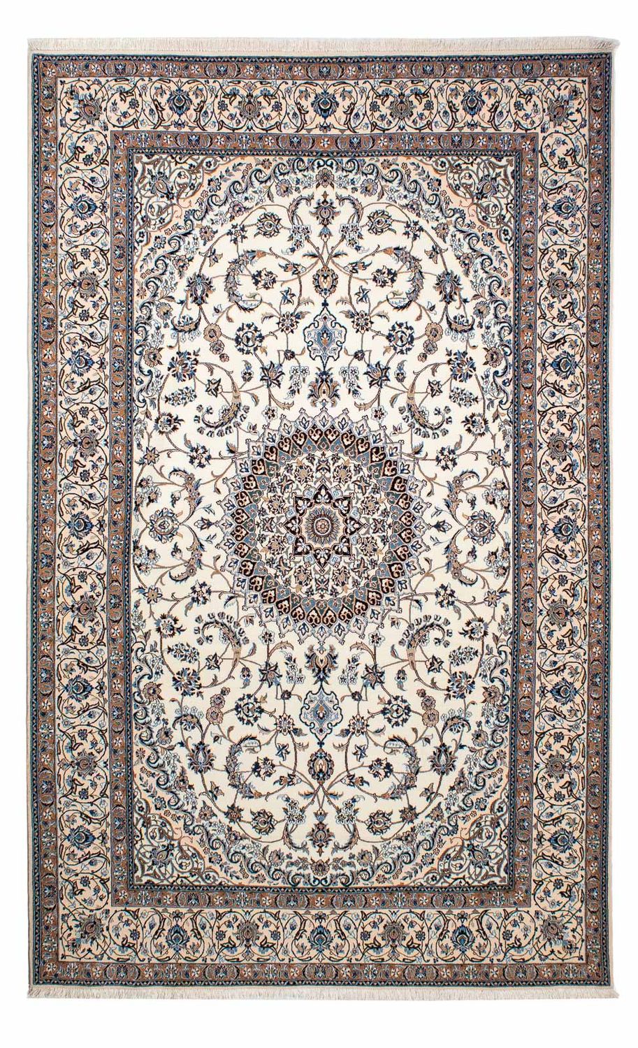 Tappeto Persero - Nain - Premio - 252 x 157 cm - beige