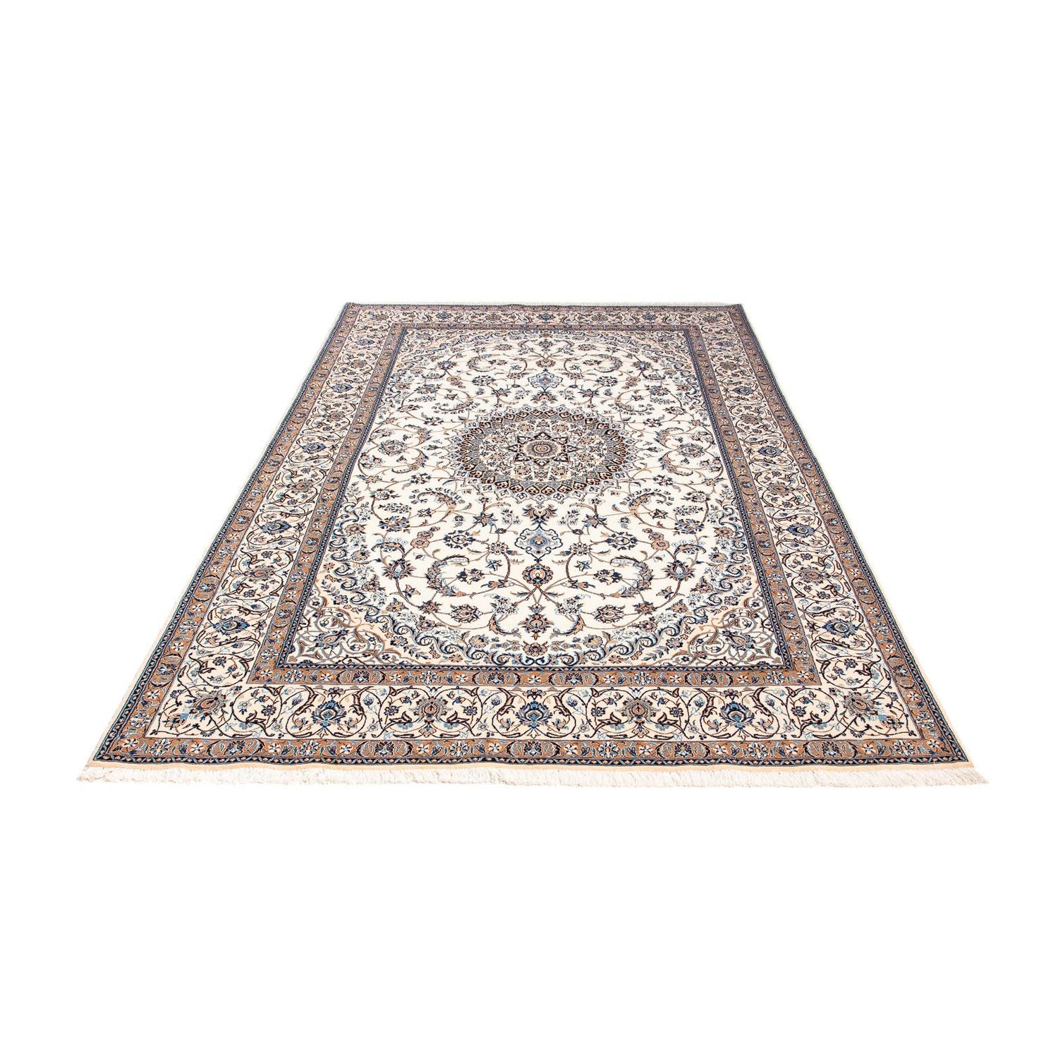 Tappeto Persero - Nain - Premio - 252 x 157 cm - beige