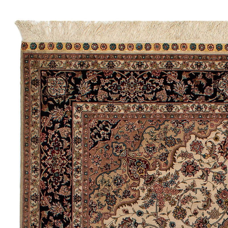 Tappeto di seta - seta cinese - 183 x 122 cm - rosso scuro