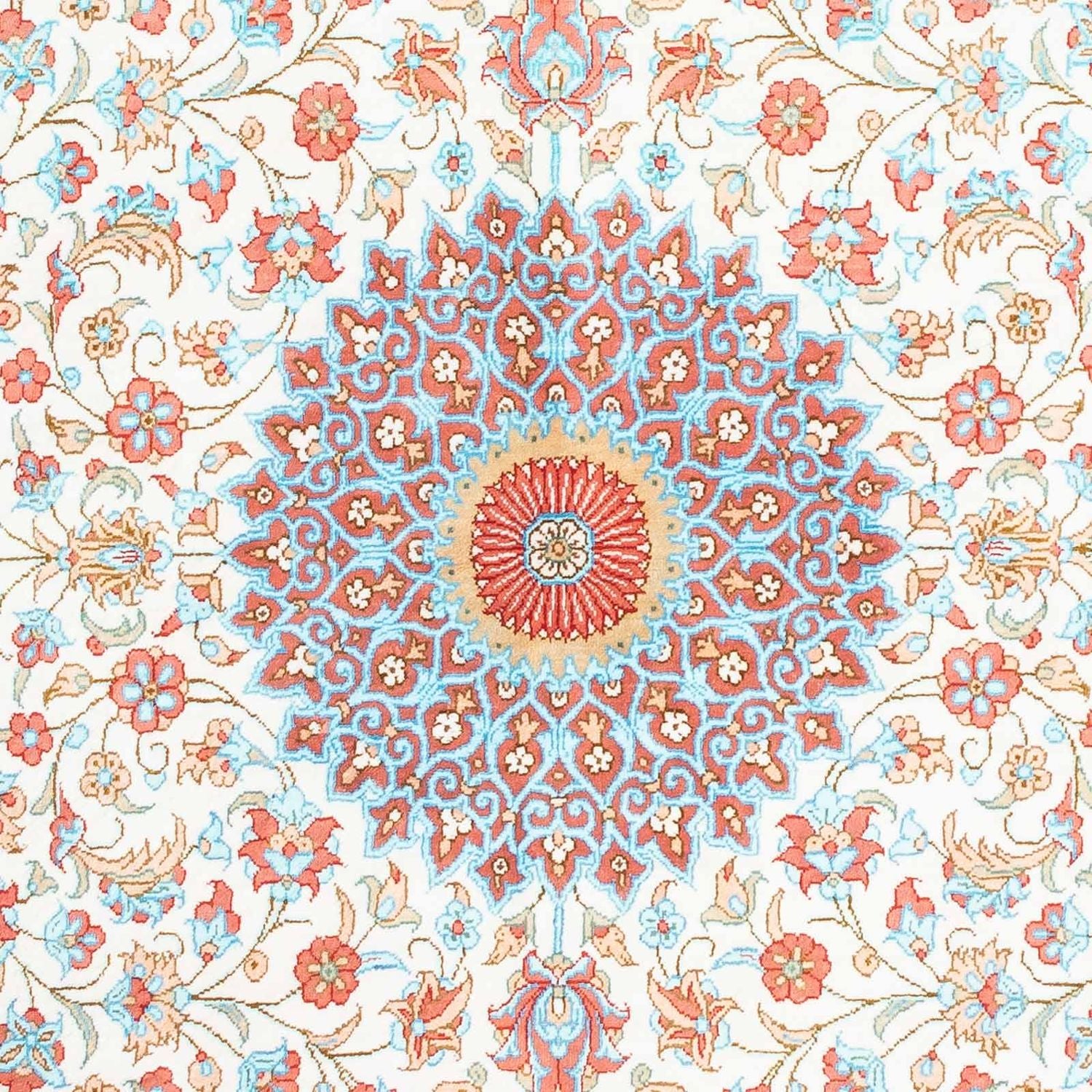 Tappeto Persero - Ghom ovale  - 120 x 76 cm - beige