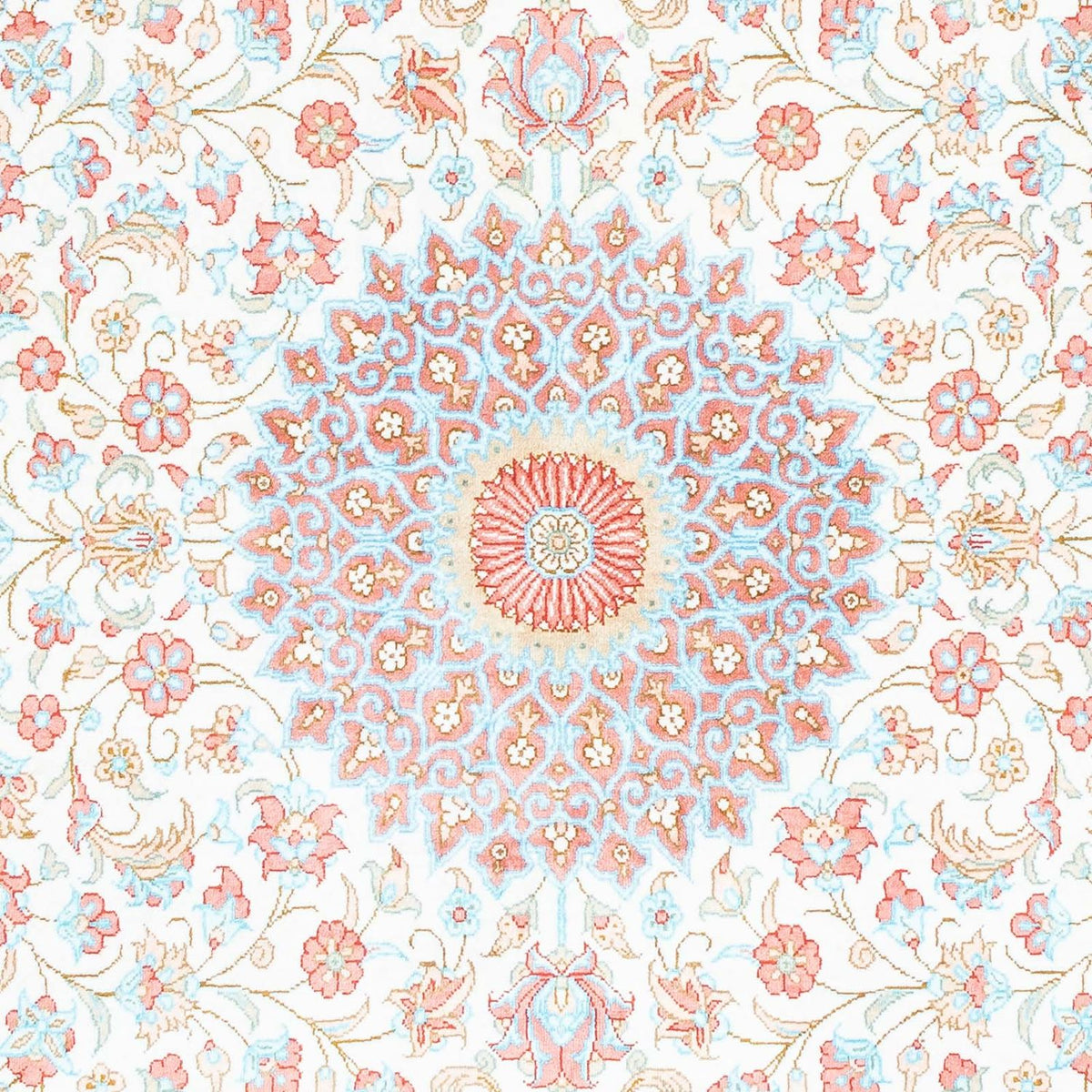 Tappeto Persero - Ghom ovale  - 120 x 76 cm - beige