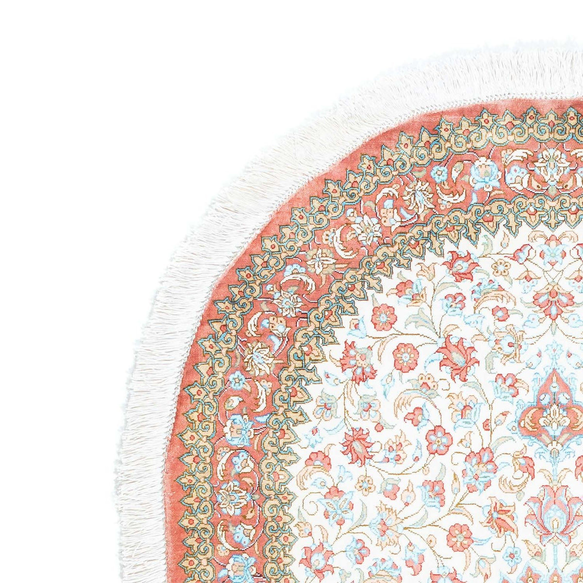 Tappeto Persero - Ghom ovale  - 120 x 76 cm - beige