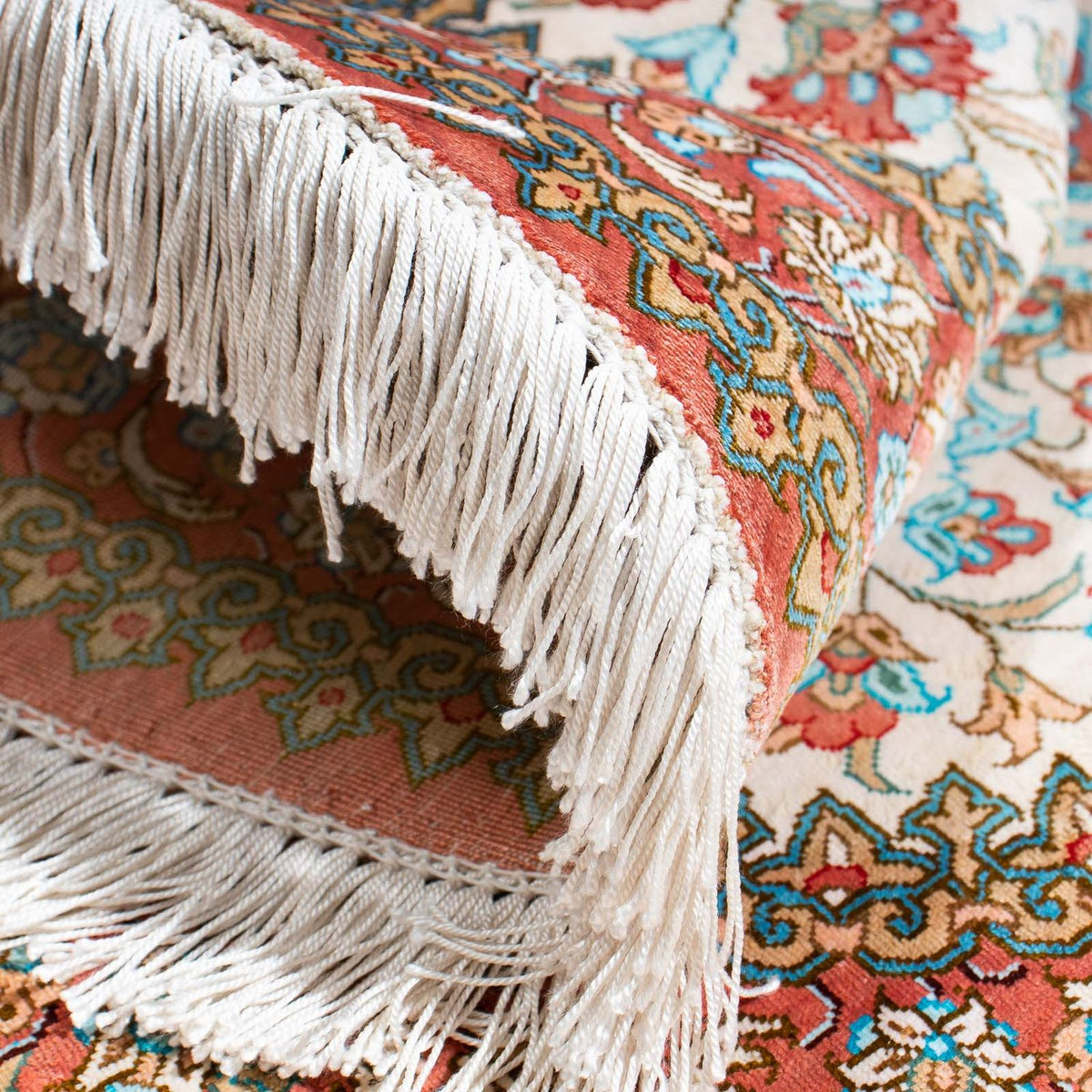 Tappeto Persero - Ghom ovale  - 120 x 76 cm - beige