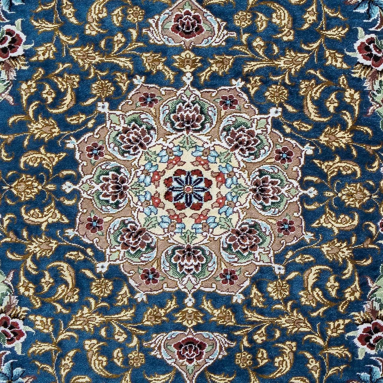 Tappeto Persero - Ghom - 85 x 59 cm - blu