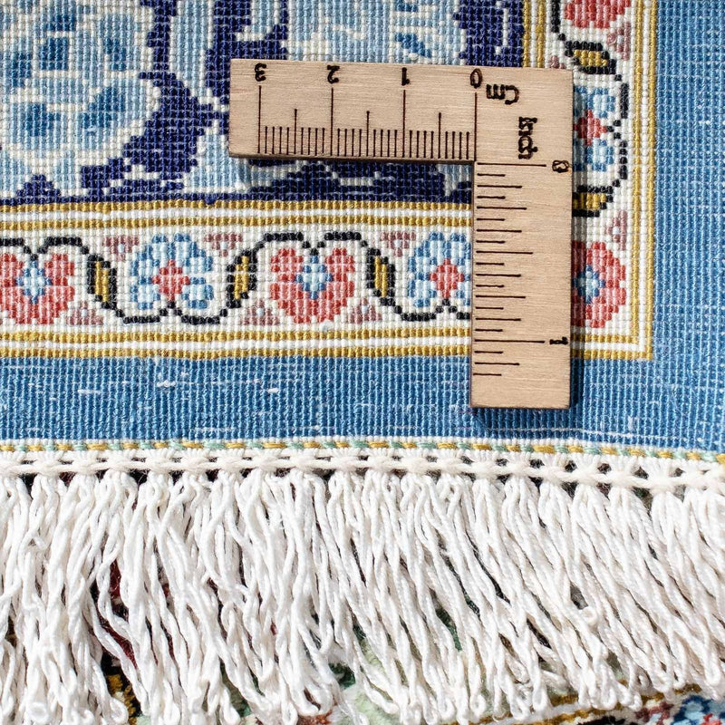 Tappeto Persero - Ghom - 85 x 59 cm - blu