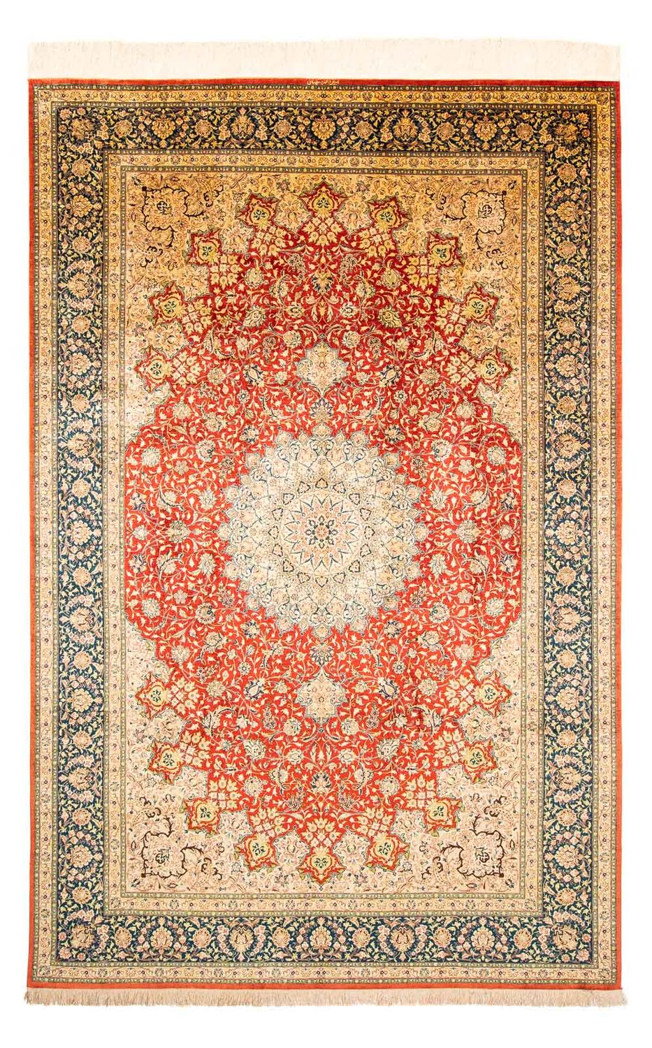 Tappeto Persero - Ghom - 296 x 196 cm - ruggine