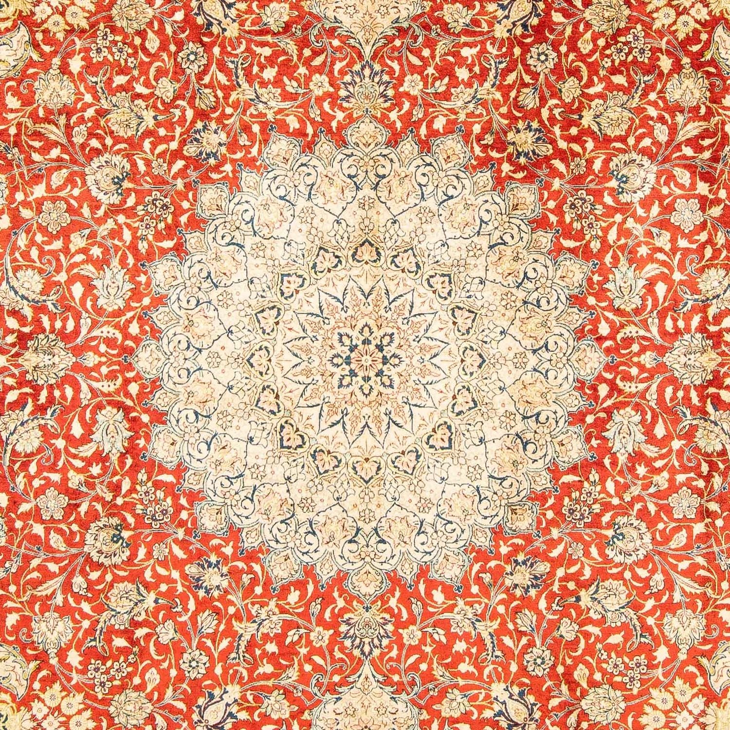 Tappeto Persero - Ghom - 296 x 196 cm - ruggine