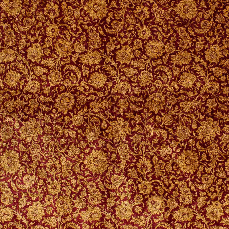 Tappeto di seta - Ghom seta - Premio - 216 x 132 cm - blu scuro