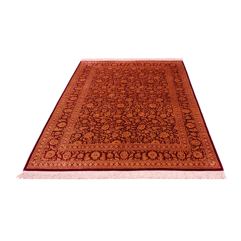 Tappeto di seta - Ghom seta - Premio - 216 x 132 cm - blu scuro