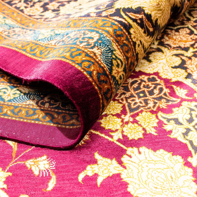 Tappeto Persero - Ghom - 305 x 202 cm - rosso scuro