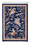 Tappeto Persero - Ghom - 87 x 55 cm - blu scuro
