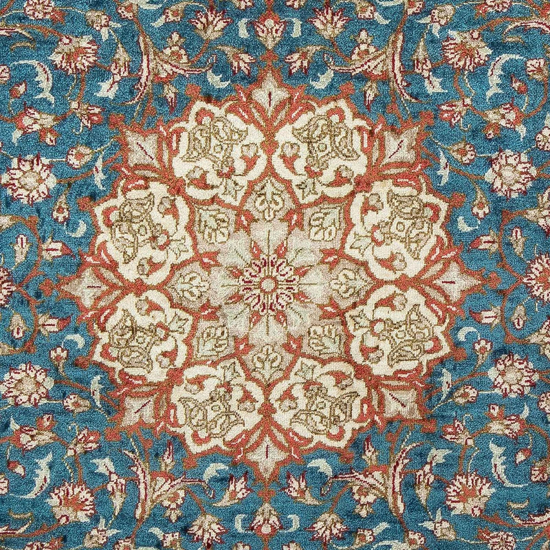 Tappeto Persero - Ghom - 94 x 58 cm - blu
