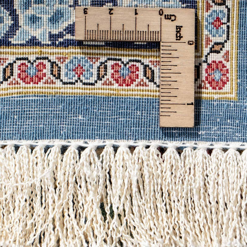 Tappeto Persero - Ghom - 80 x 55 cm - blu scuro
