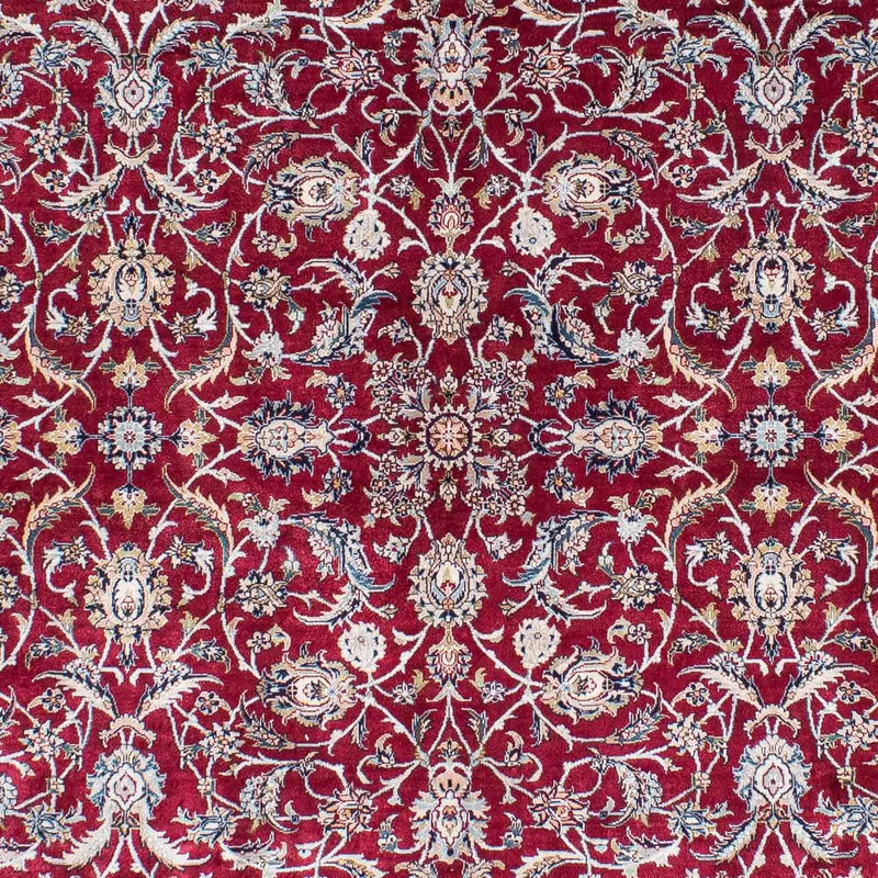 Tappeto orientale - Hereke - 246 x 170 cm - rosso scuro