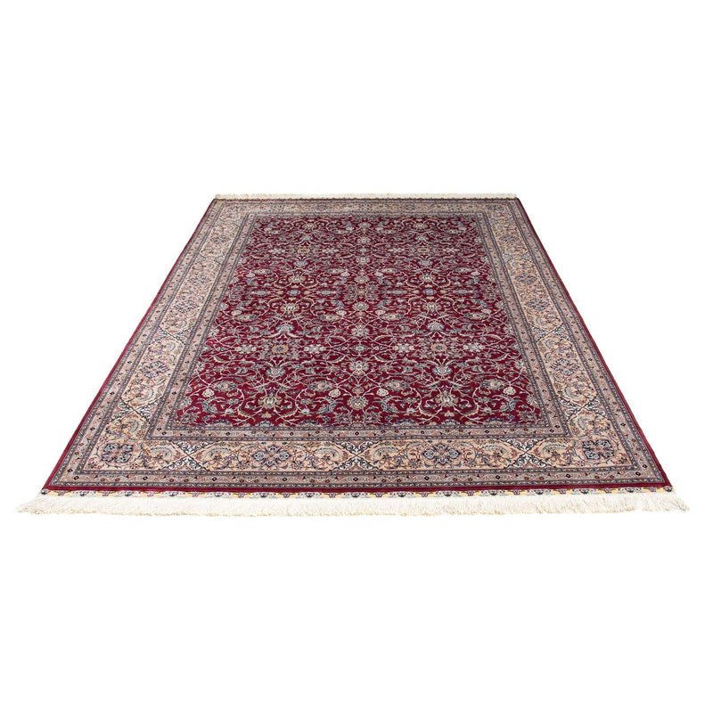 Tappeto orientale - Hereke - 246 x 170 cm - rosso scuro
