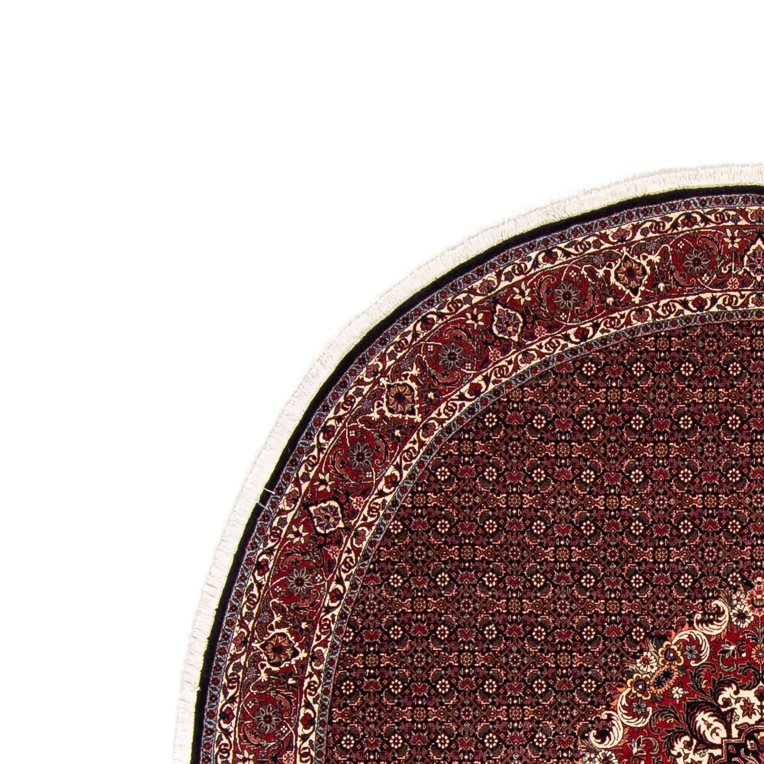 Tappeto Persero - Bidjar rotondo  - 250 x 250 cm - rosso scuro