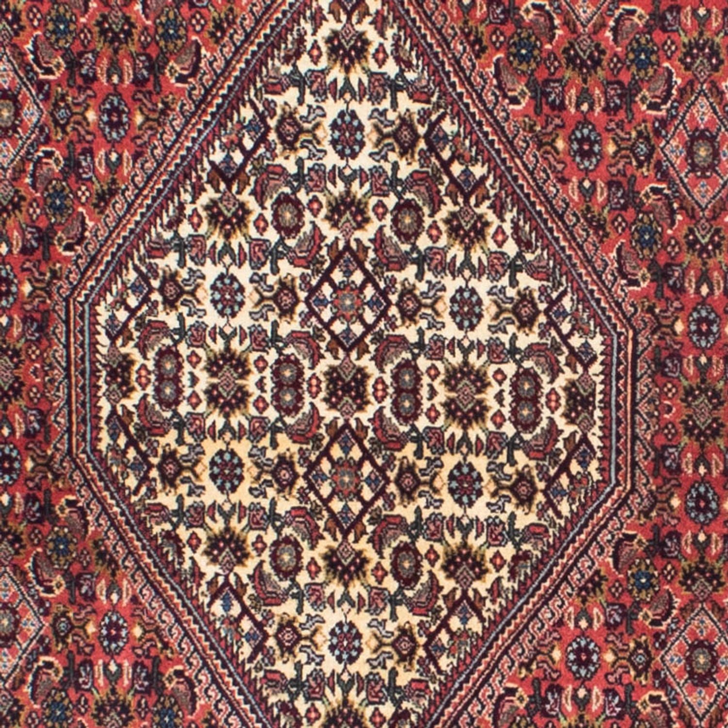 Tappeto corsia Tappeto Persero - Bidjar - 298 x 88 cm - rosso scuro